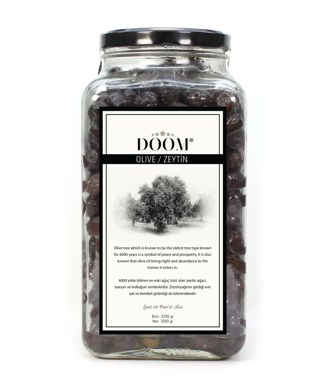 Doom Zeytin 2000 GR (Yeni Mahsul)
