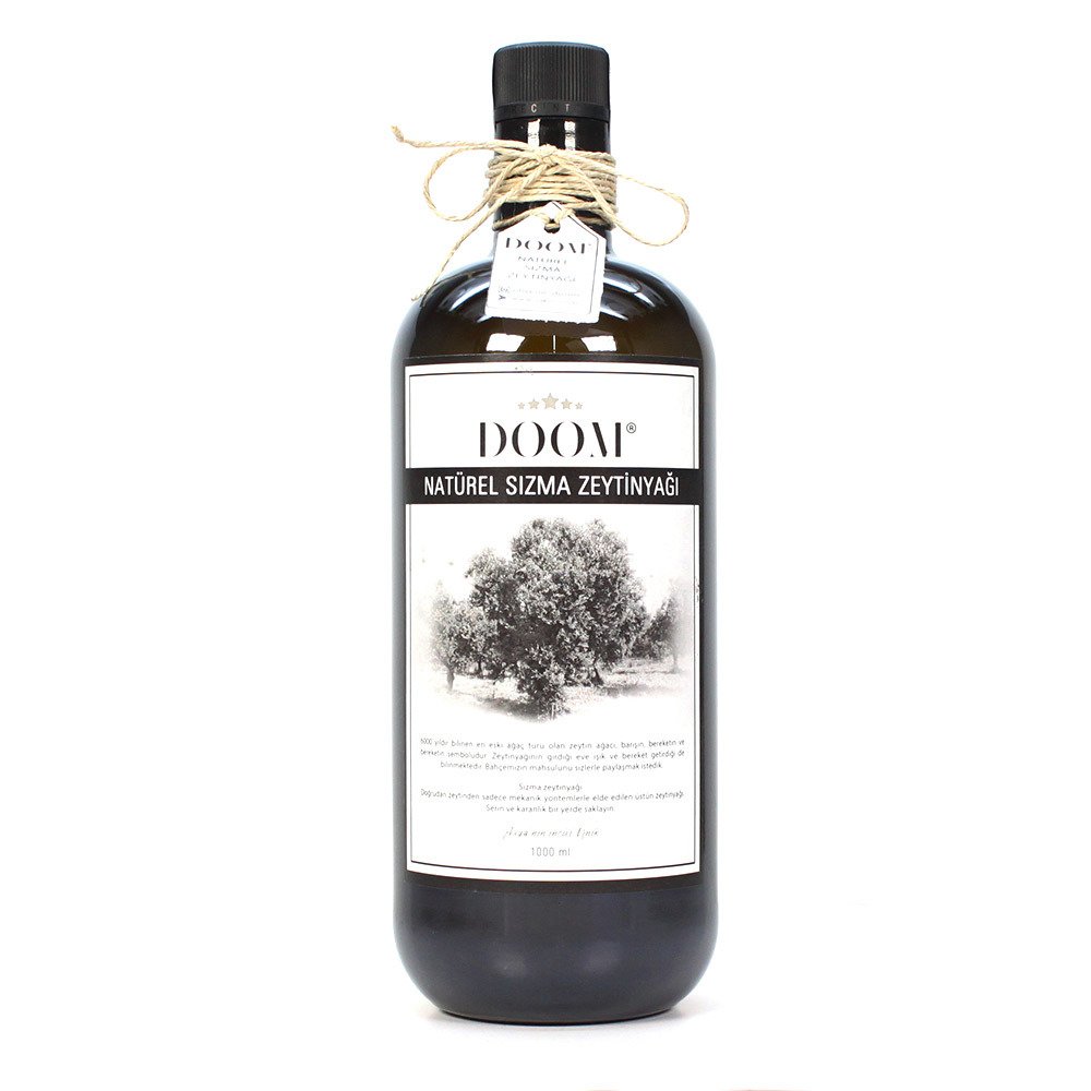 Doom 1 Litre Soğuk Sıkım Zeytinyağı